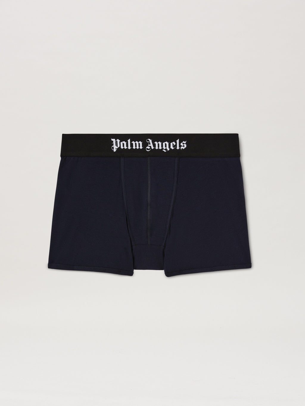 PALM ANGELS  PALM ANGELS BOXER BIPACK NAVY BLUE - BLA NAVY BLUE - BLACK PMUH003S25FAB001