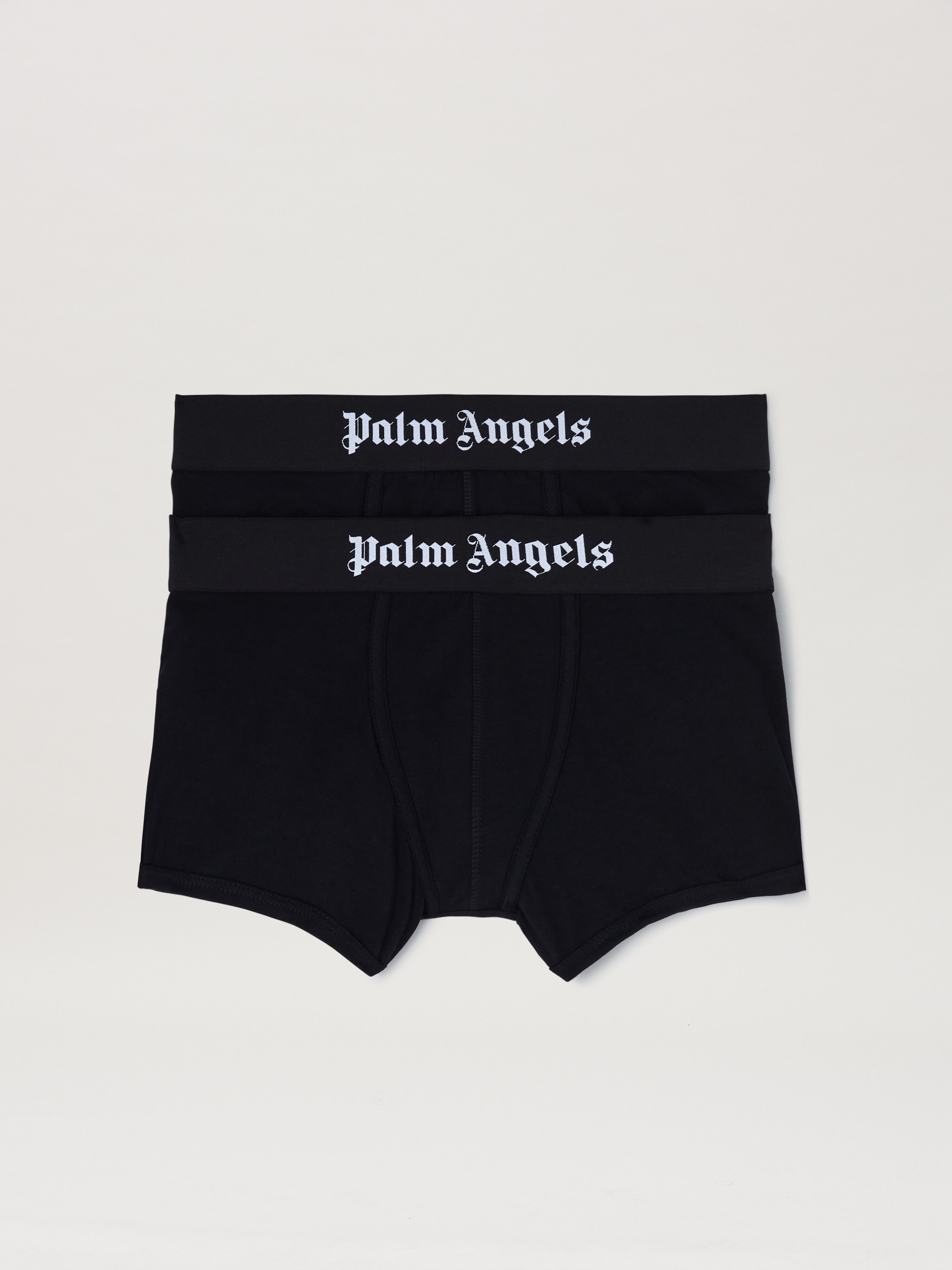 PALM ANGELS  PALM ANGELS TRUNK BIPACK BLACK - BLACK PMUH009S25FAB001