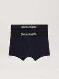 PALM ANGELS  PALM ANGELS TRUNK BIPACK NAVY BLUE - BLA NAVY BLUE - BLACK PMUH009S25FAB001