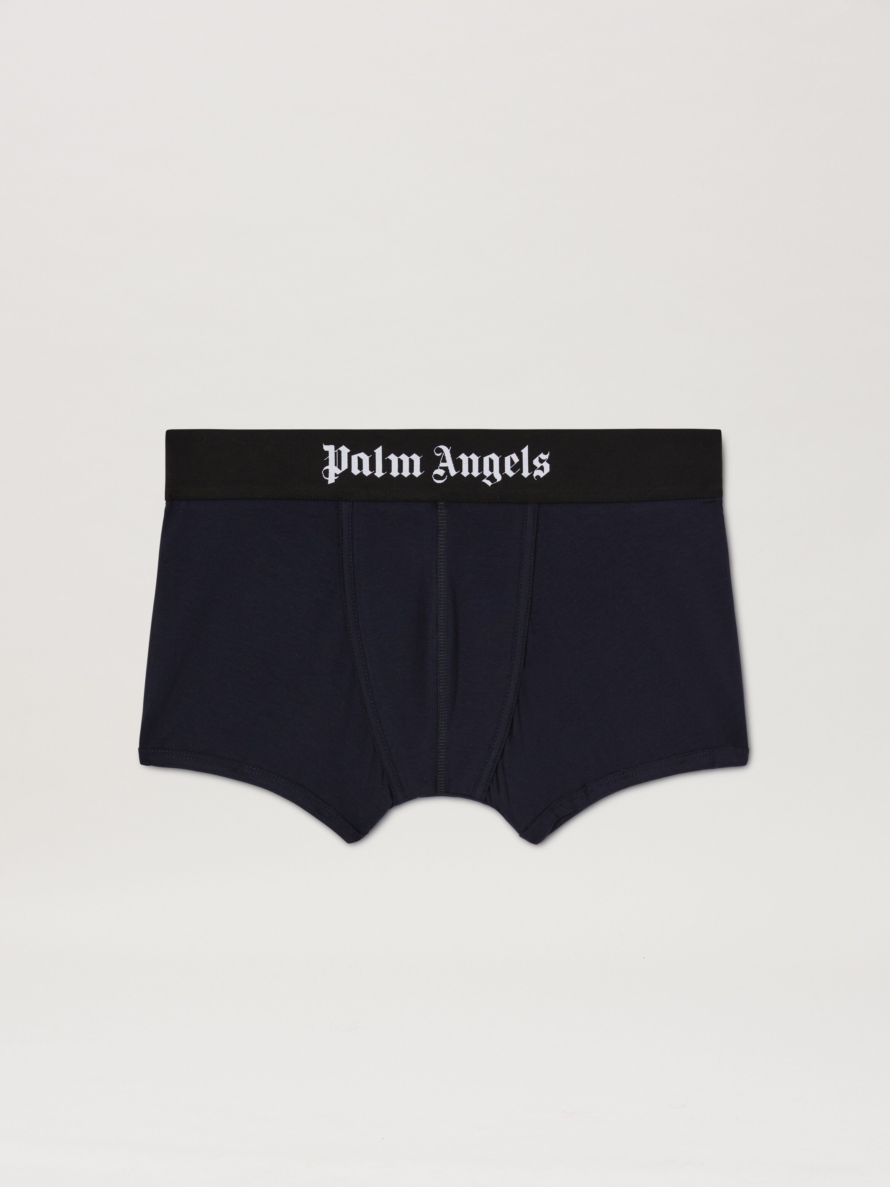 PALM ANGELS  PALM ANGELS TRUNK BIPACK NAVY BLUE - BLA NAVY BLUE - BLACK PMUH009S25FAB001