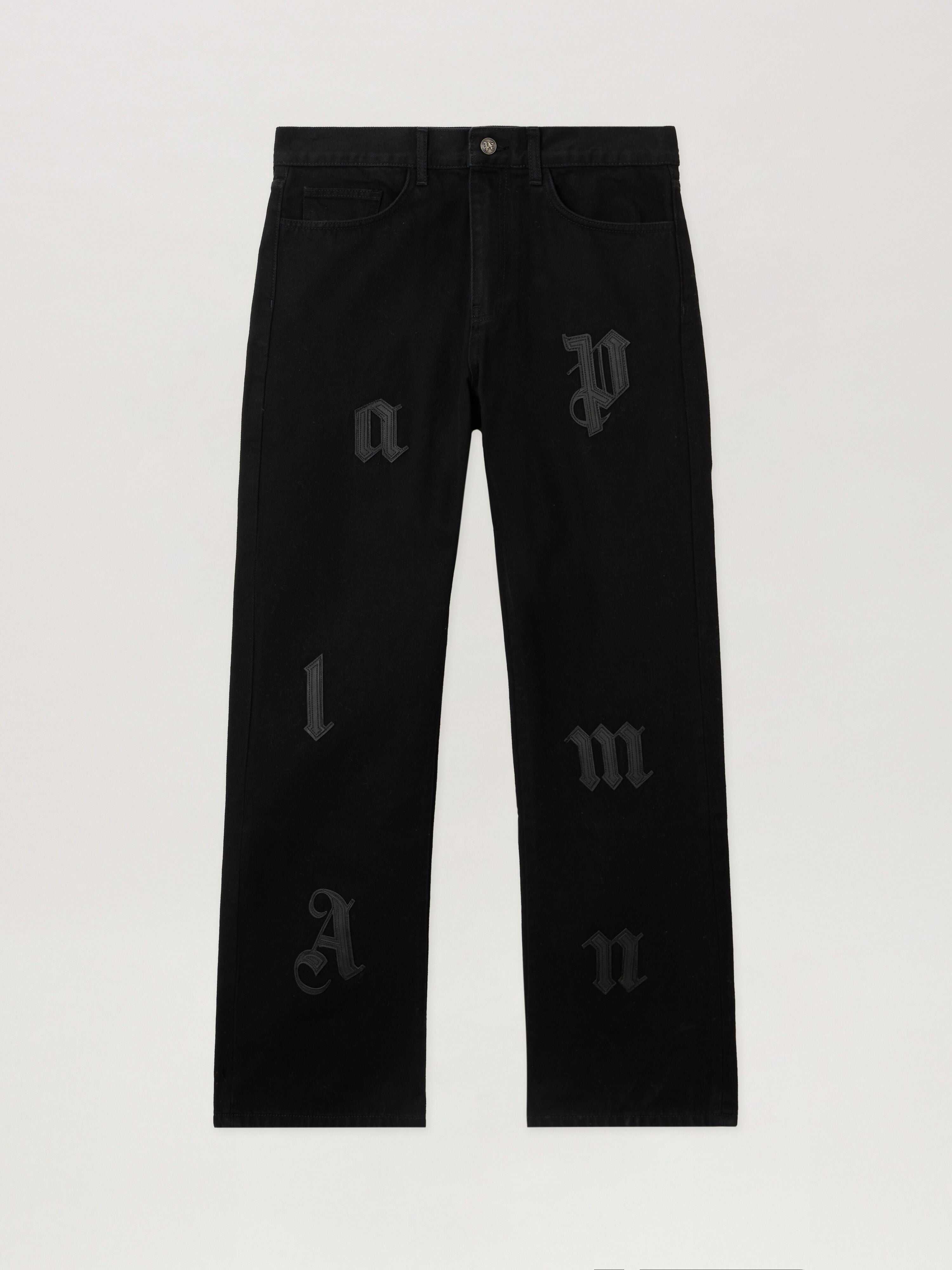 PALM ANGELS  BLACK - BLACK PMYA041F25DEN001