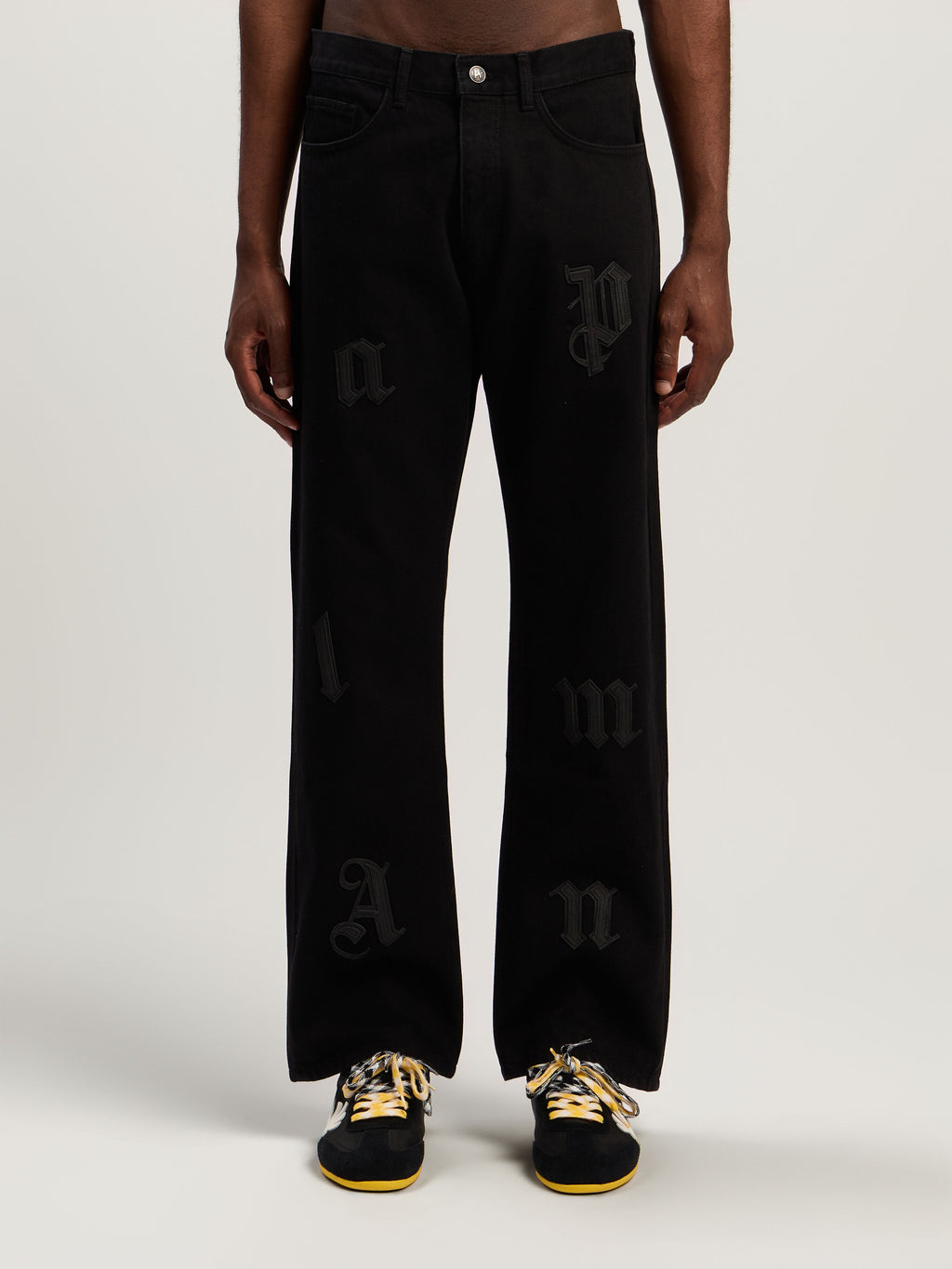 PALM ANGELS  BLACK - BLACK PMYA041F25DEN001