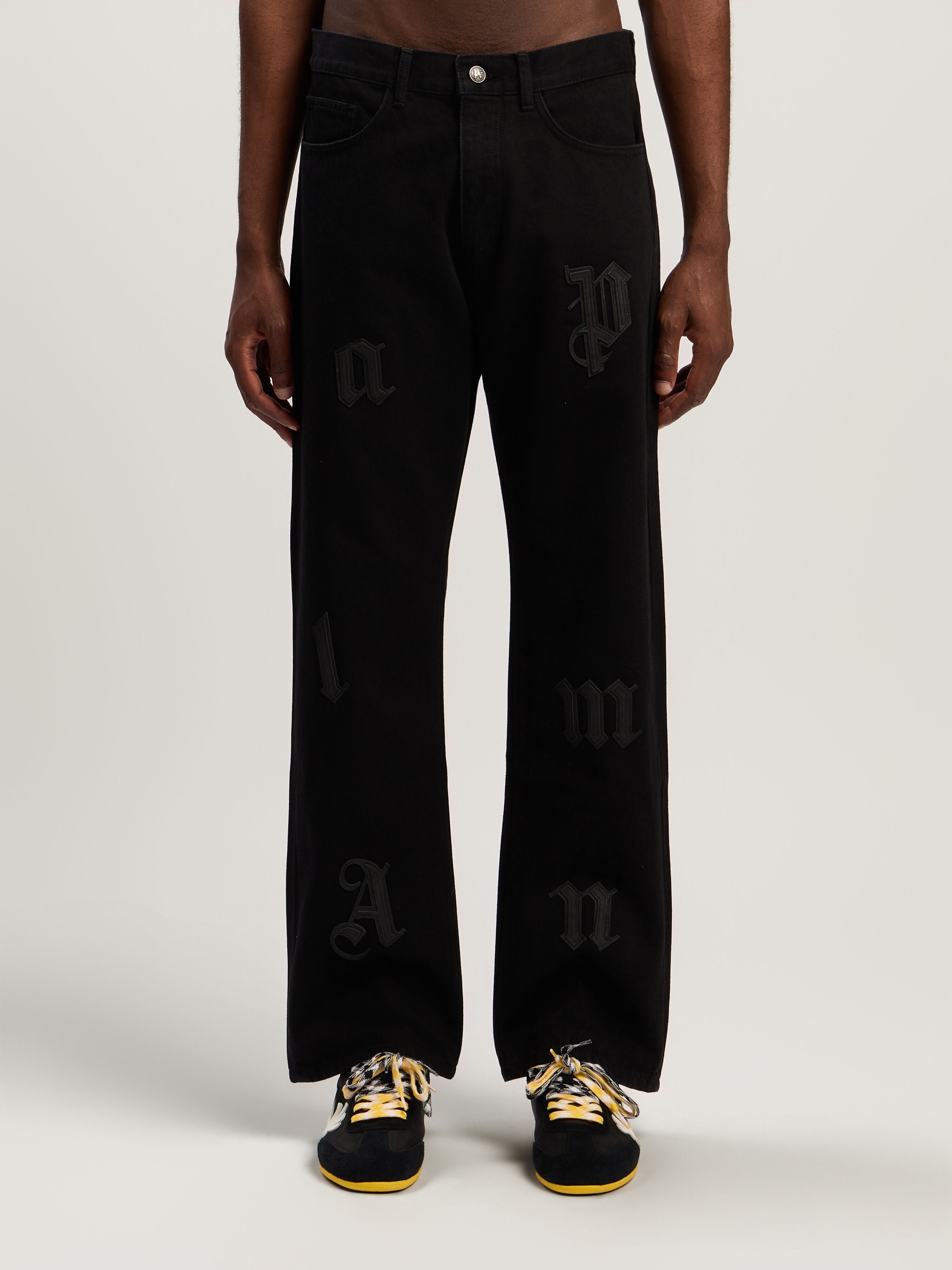 PALM ANGELS  BLACK - BLACK PMYA041F25DEN001