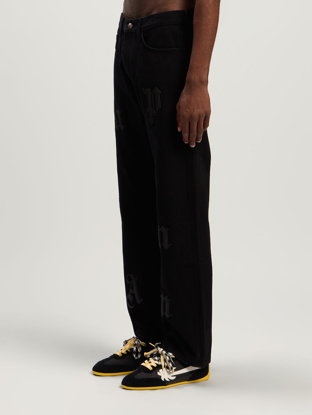 PALM ANGELS  BLACK - BLACK PMYA041F25DEN001