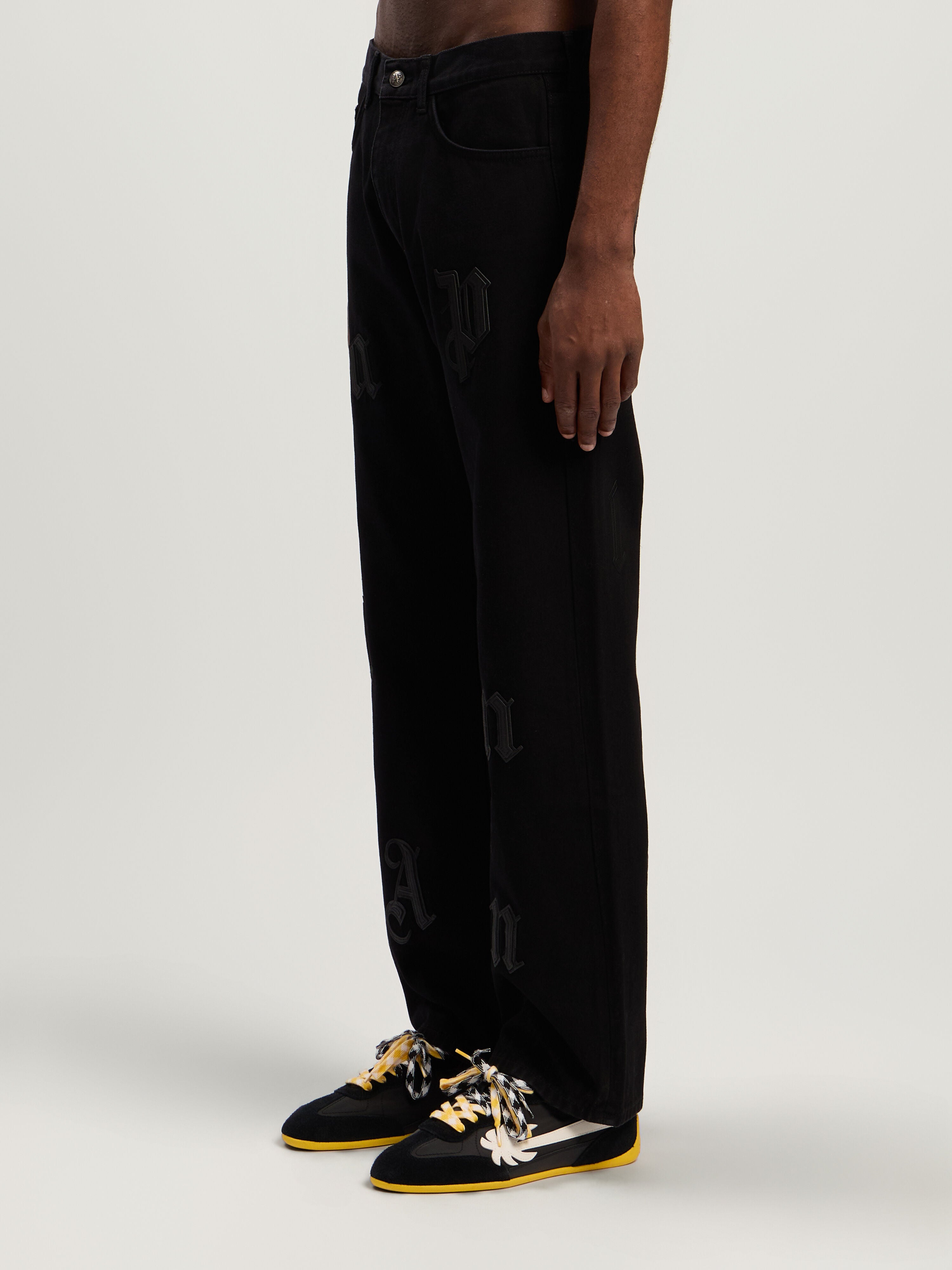 PALM ANGELS  BLACK - BLACK PMYA041F25DEN001