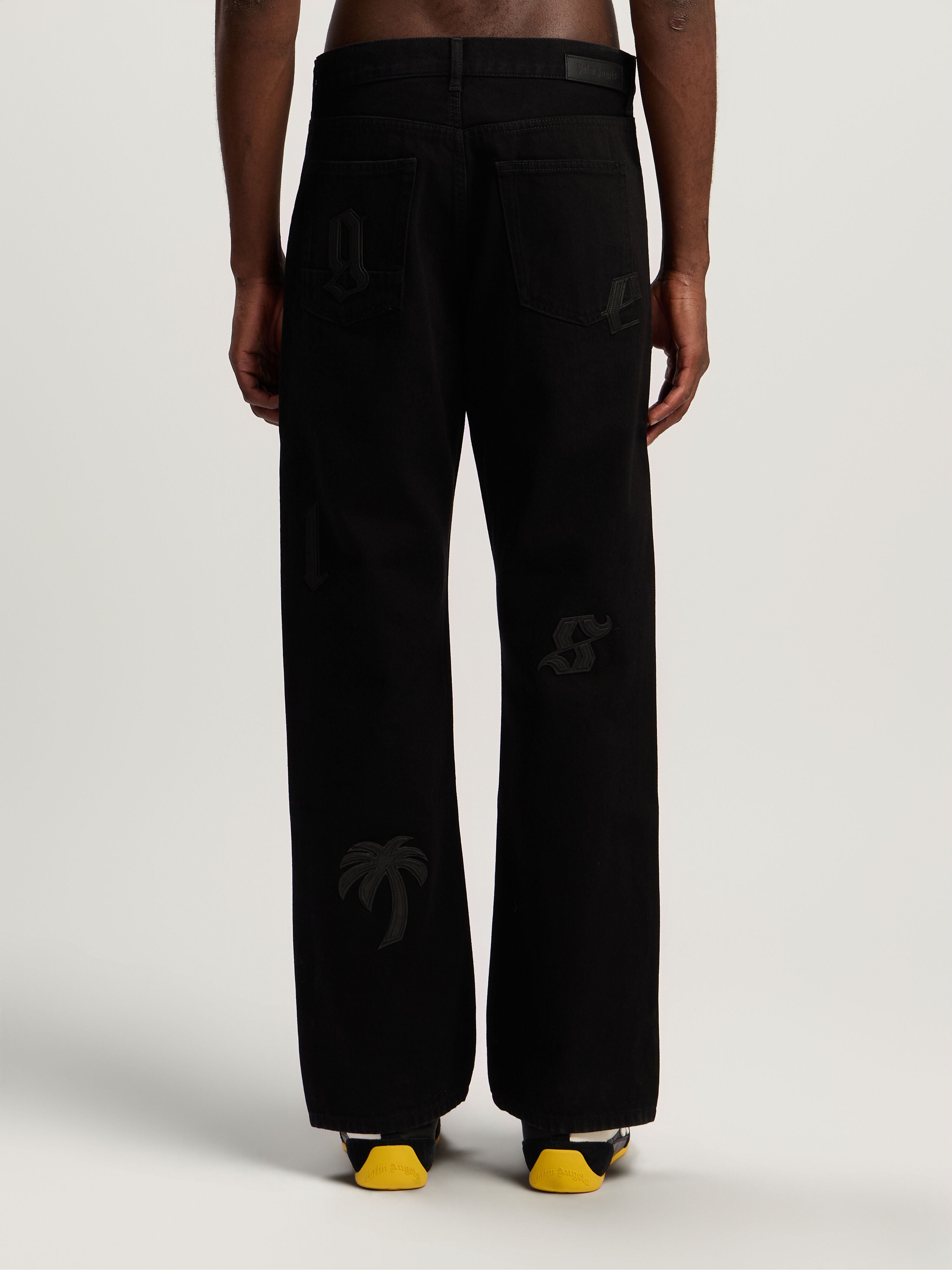 PALM ANGELS  BLACK - BLACK PMYA041F25DEN001
