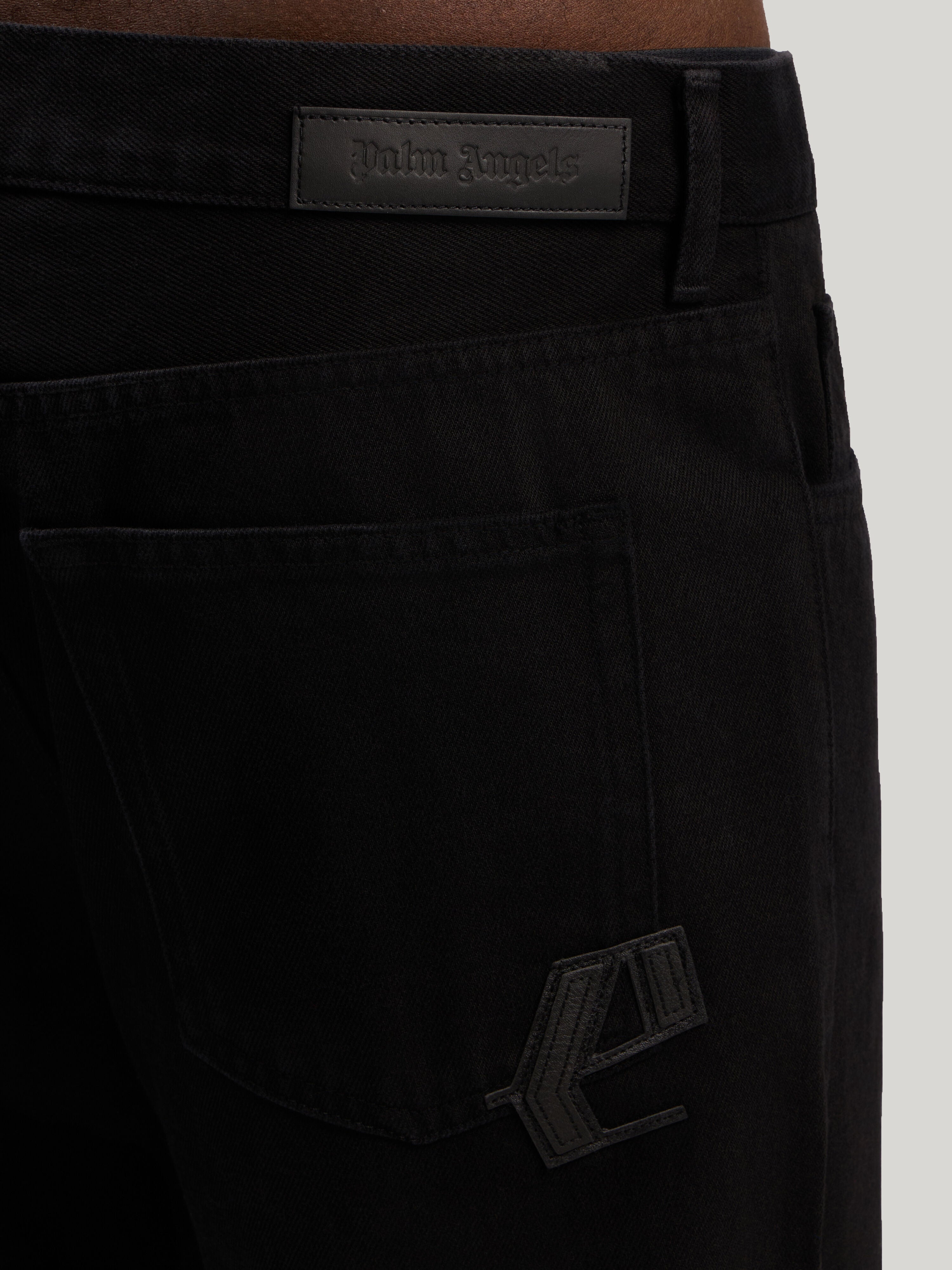 PALM ANGELS  BLACK - BLACK PMYA041F25DEN001