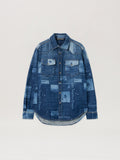 PALM ANGELS  MEDIUM BLUE - DUSTY BLUE PMYD019F25DEN001