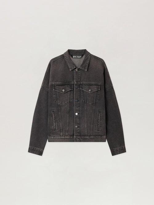 PALM ANGELS  BLACK WHITE PMYE006C99DEN001