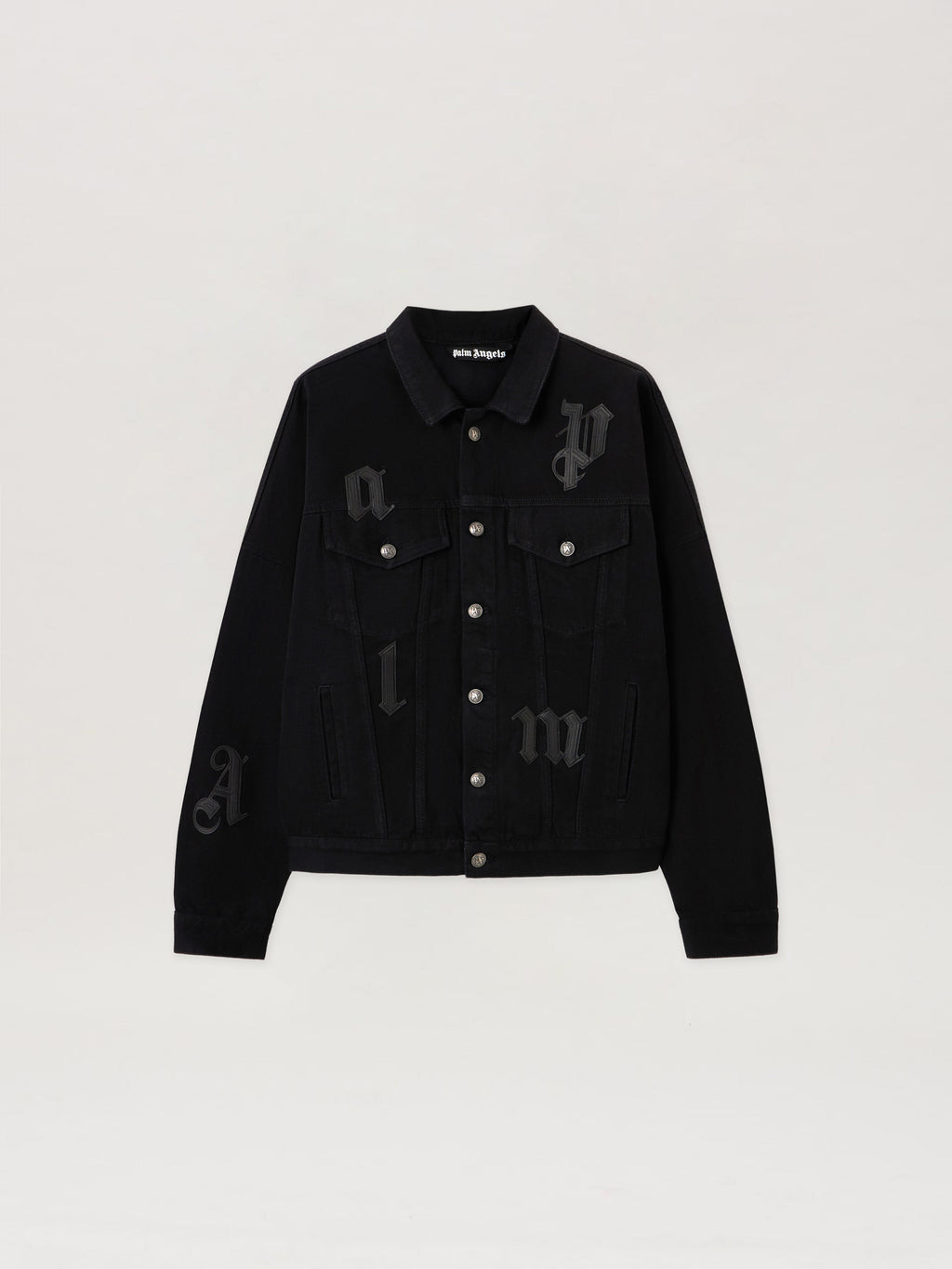 PALM ANGELS  BLACK - BLACK PMYE006F25DEN001