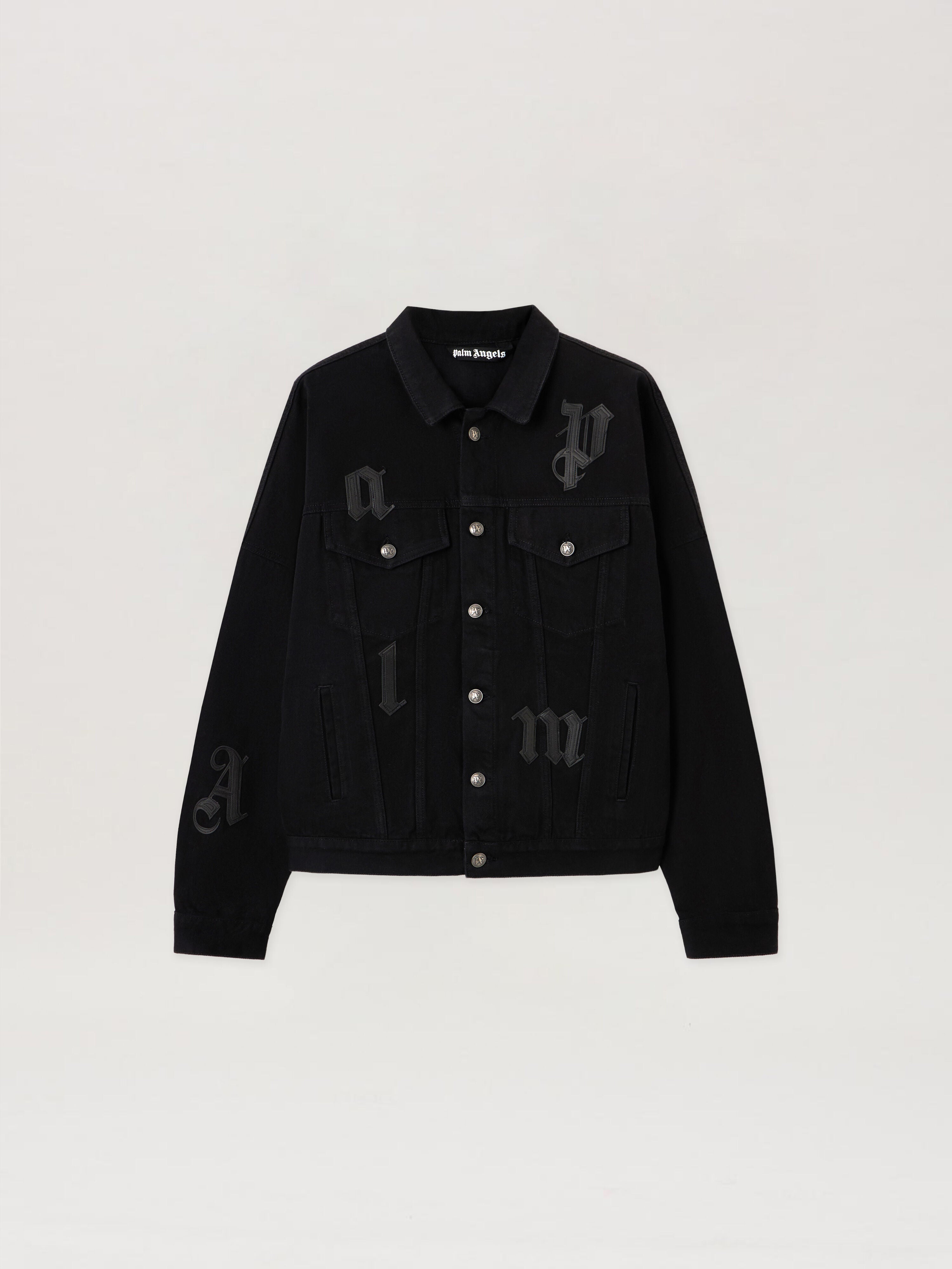 PALM ANGELS  BLACK - BLACK PMYE006F25DEN001